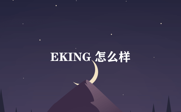 EKING 怎么样