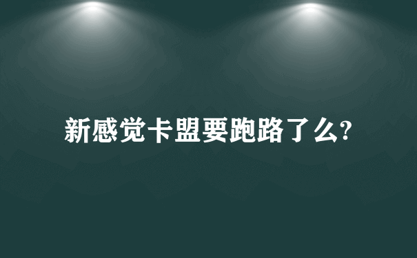 新感觉卡盟要跑路了么?