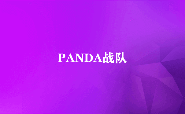 PANDA战队