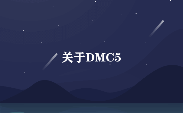 关于DMC5