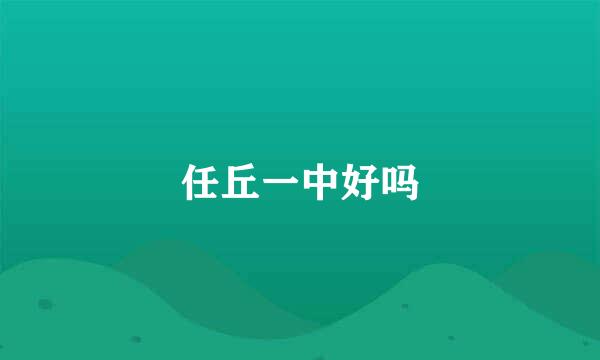 任丘一中好吗