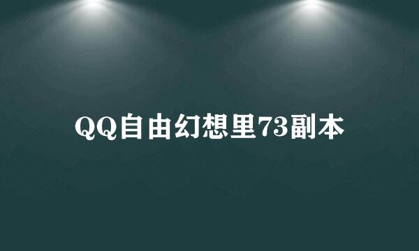 QQ自由幻想里73副本