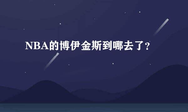 NBA的博伊金斯到哪去了？