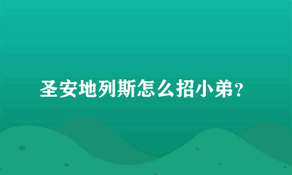 圣安地列斯怎么招小弟？