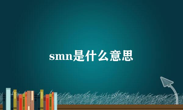 smn是什么意思