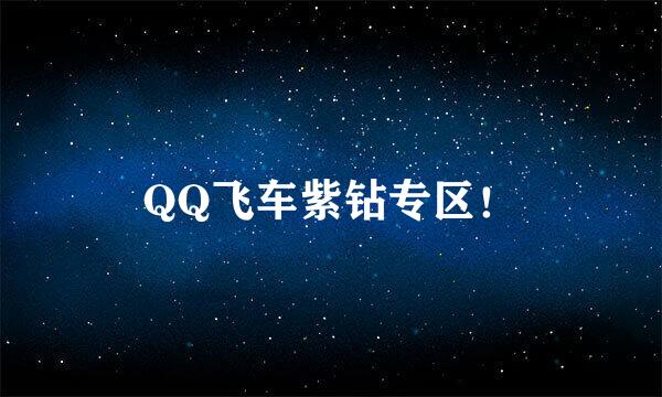 QQ飞车紫钻专区！