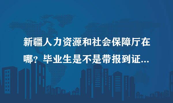 新疆人力资源和社会保障厅在哪？毕业生是不是带报到证去这里的就业促进处领个人档案？