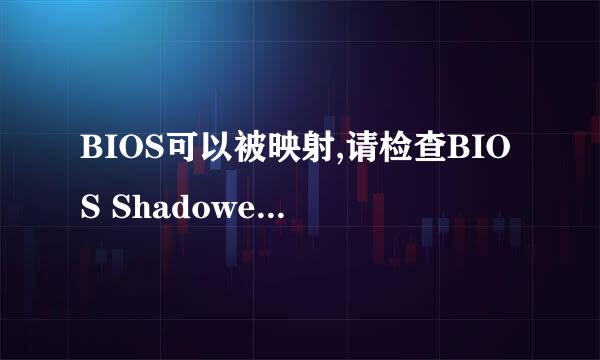 BIOS可以被映射,请检查BIOS Shadowed是否已被启用?