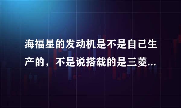 海福星的发动机是不是自己生产的，不是说搭载的是三菱4G18发动机，却怎么是海马标志
