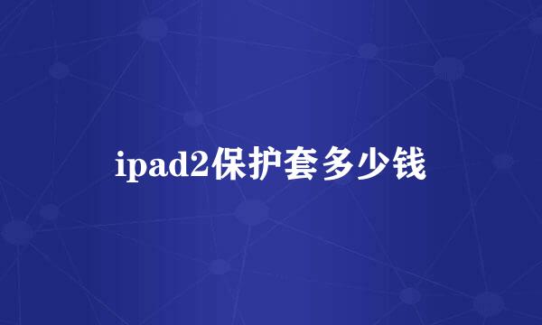 ipad2保护套多少钱