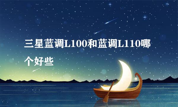 三星蓝调L100和蓝调L110哪个好些