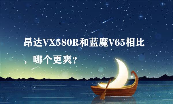 昂达VX580R和蓝魔V65相比，哪个更爽？