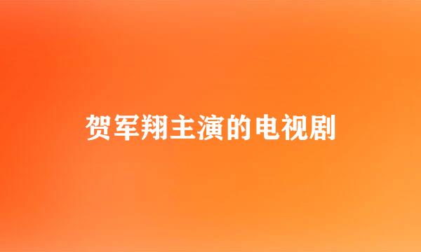 贺军翔主演的电视剧