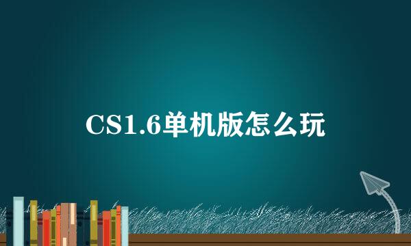 CS1.6单机版怎么玩