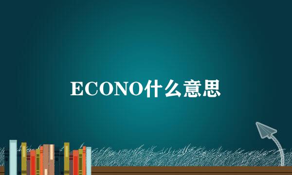 ECONO什么意思