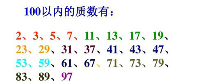 100以内质数表顺口溜是什么？