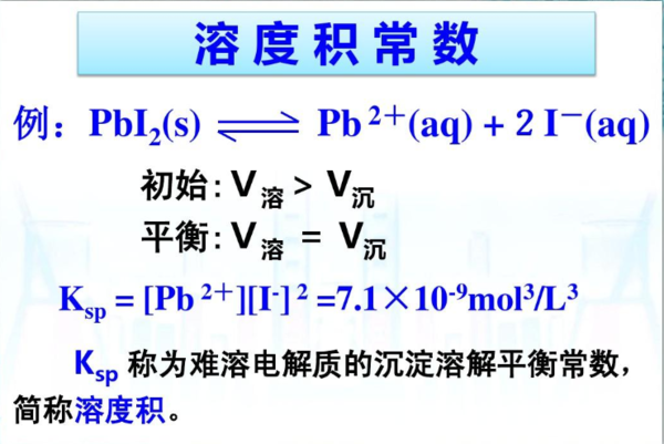 求助，Ksp与溶解度什么关系