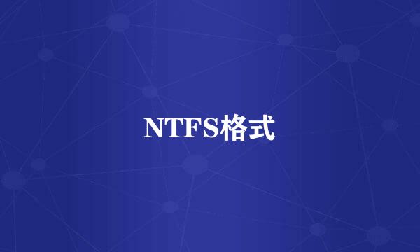 NTFS格式