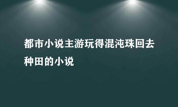 都市小说主游玩得混沌珠回去种田的小说