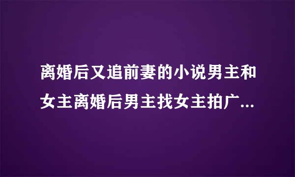 离婚后又追前妻的小说男主和女主离婚后男主找女主拍广告女主的名字是米白？