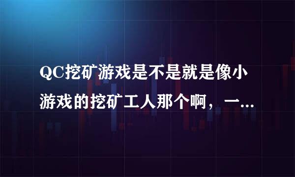 QC挖矿游戏是不是就是像小游戏的挖矿工人那个啊，一般会得到什么奖励