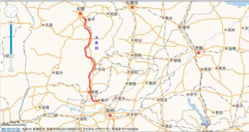 太焦铁路的路线规划