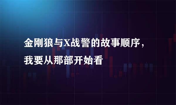 金刚狼与X战警的故事顺序，我要从那部开始看