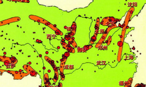 中国的地震带有哪些地方