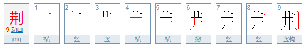 荆草的意思