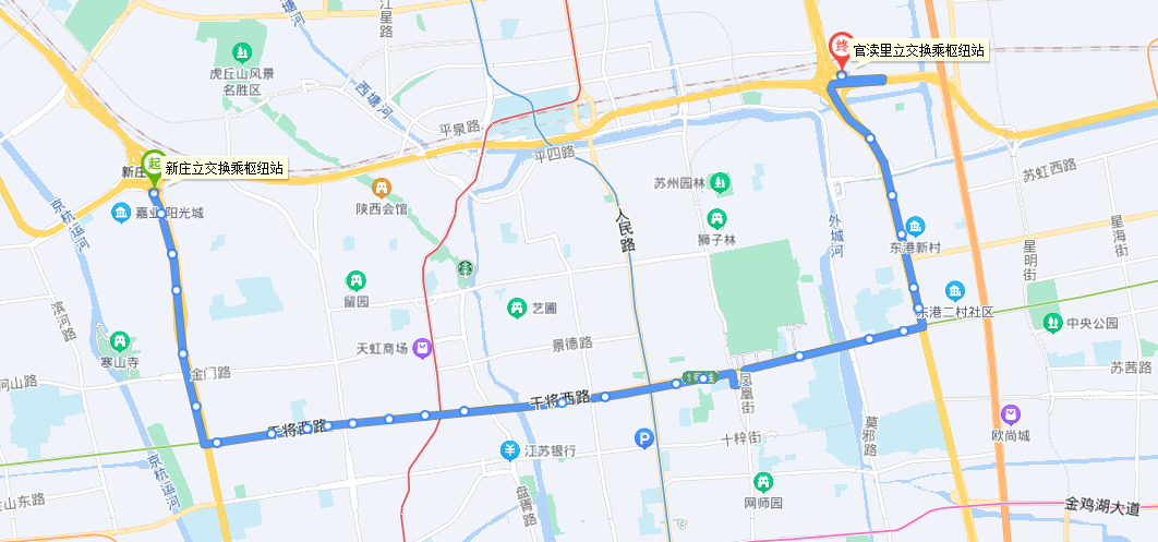 9路公交车路线