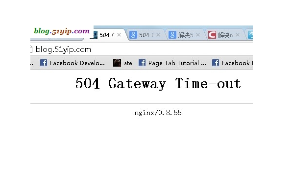 504 Gateway Timeout 是什么意思