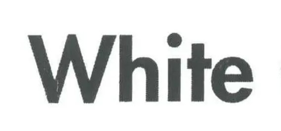 white英文