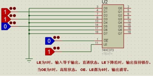 74HC573锁存器的作用？用简单易懂的话讲