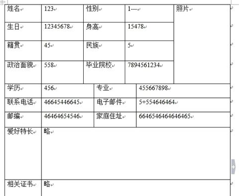 电子版简历是什么？