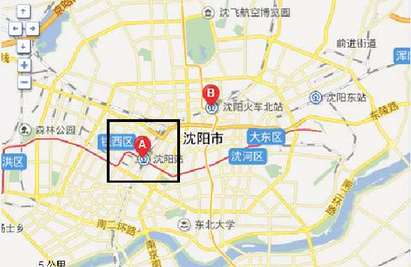 沈来自阳站跟沈阳北站有什么区别