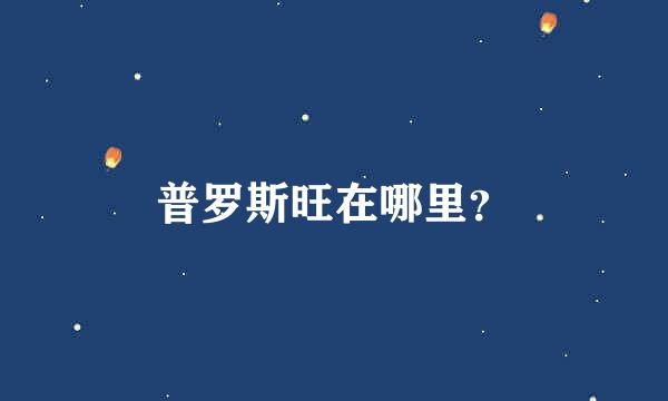 普罗斯旺在哪里？