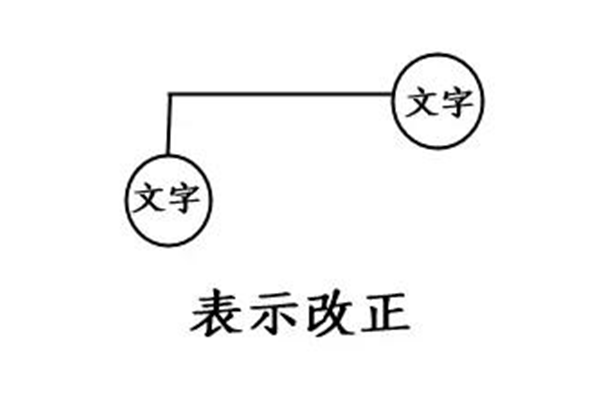 病句修改符号的用法及画法