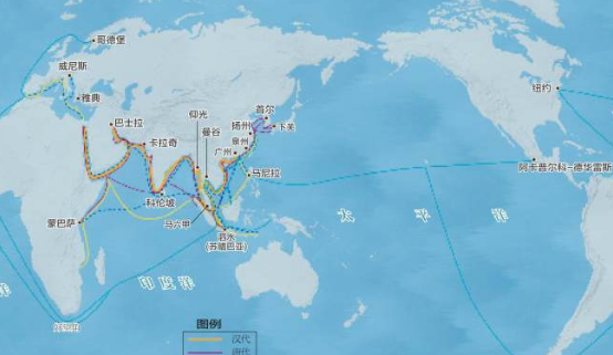 历史上的海上丝绸之路一般是从哪个地区出发