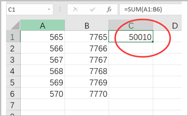 exce来自l表格数字求和出现SUM（）究由杀演木仅乙望核解决方案？