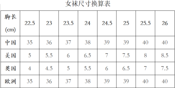 男士袜妈之威是等阻子有哪些尺码？