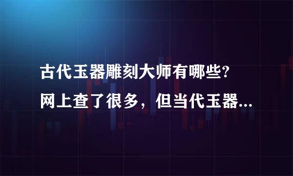 古代玉器雕刻大师有哪些? 网上查了很多，但当代玉器大师有一些，但古代有谁?请给些指教。多谢