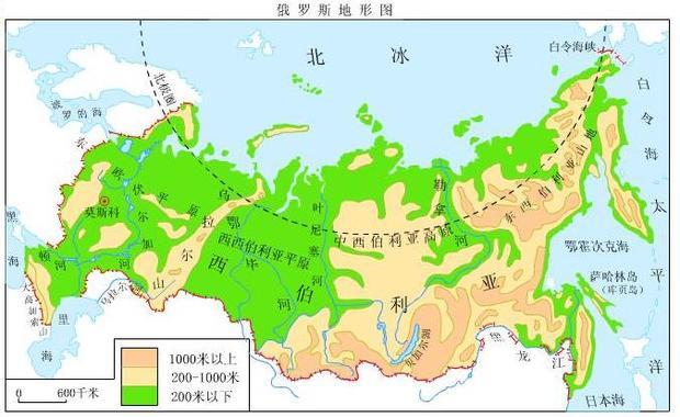 西西伯利亚平原地图上有吗