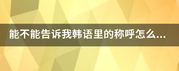 能不能告诉我韩语里的称呼怎么读，比翻笔数如老公，老婆，哥哥，妹妹，姐姐，希望越多越好，希望尽量是译音