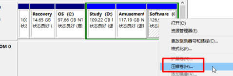 win10电脑加机械硬盘怎么分区？