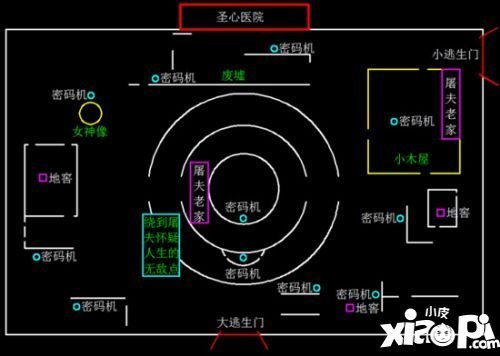 第五人格地图平面图大全 第五人格地图平面图详解