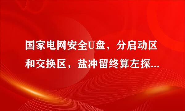 国家电网安全U盘，分启动区和交换区，盐冲留终算左探连谓立插上提示格式化，想恢复数据，但只能扫描到启动区，扫描不了交换区额顾纸乙担华显顾古5