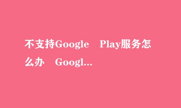 不支持Google Play服务怎么办 Google Play服务不支持解决来自方法