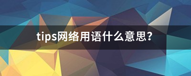 t这无面宗意金轴装春式ips网络用语什么意思？