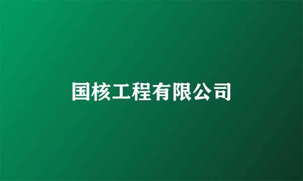 国核工程有限公司