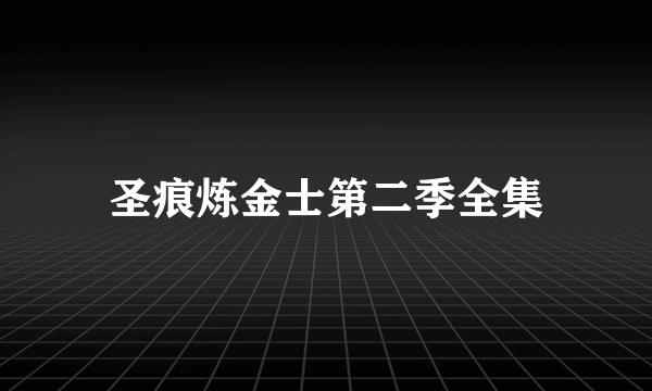 圣痕炼金士第二季全集